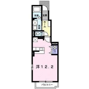 ワンルーム 間取り図