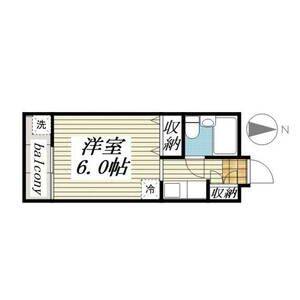 ワンルーム 間取り図
