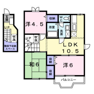 3LDK 間取り図