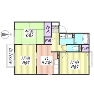 3K 間取り図