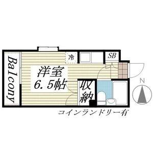 ワンルーム 間取り図