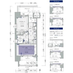 2K 間取り図