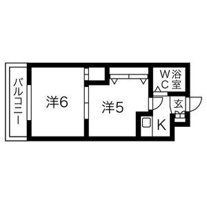 2K 間取り図