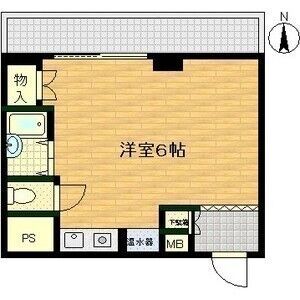 ワンルーム 間取り図