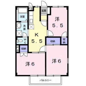 3K 間取り図