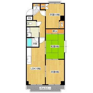 3LDK 間取り図