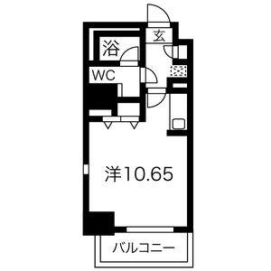 ワンルーム 間取り図