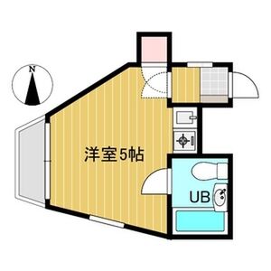 ワンルーム 間取り図