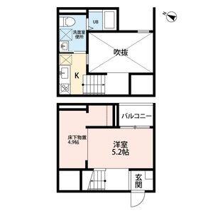 ワンルーム 間取り図