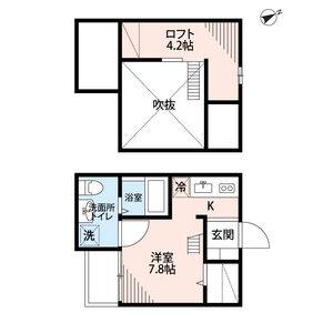 ワンルーム 間取り図