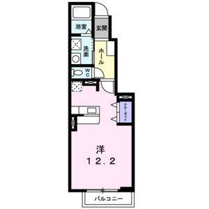 ワンルーム 間取り図