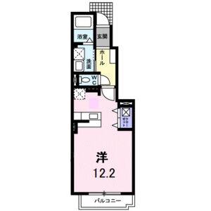 ワンルーム 間取り図
