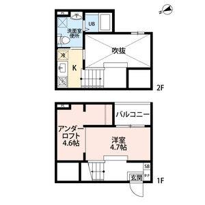 ワンルーム 間取り図