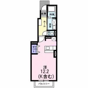 ワンルーム 間取り図