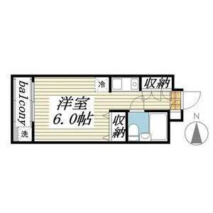ワンルーム 間取り図