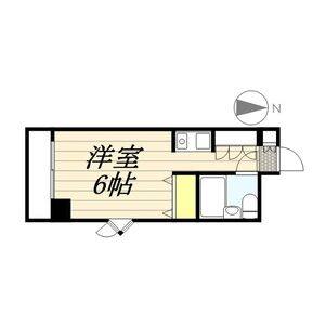 ワンルーム 間取り図