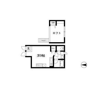 ワンルーム 間取り図