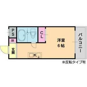 ワンルーム 間取り図