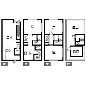 3K 間取り図