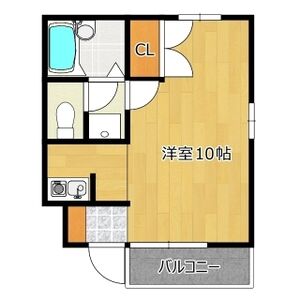 ワンルーム 間取り図
