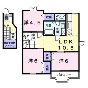 3LDK 間取り図