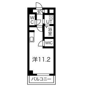 ワンルーム 間取り図