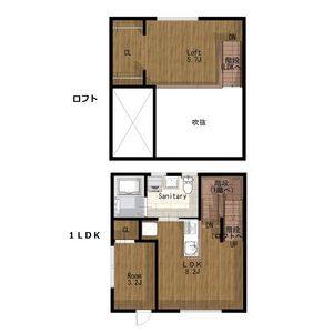 ワンルーム 間取り図