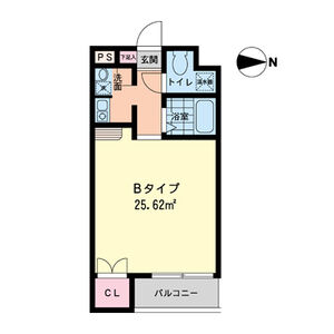 ワンルーム 間取り図
