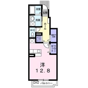 ワンルーム 間取り図