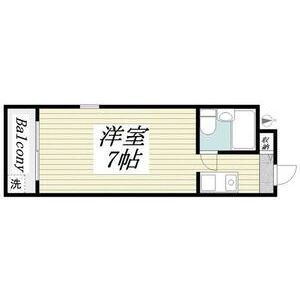 ワンルーム 間取り図
