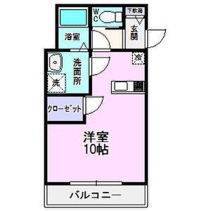 ワンルーム 間取り図