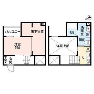 ワンルーム 間取り図