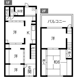 5K 間取り図