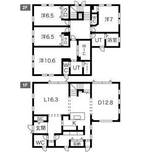 4LDK 間取り図
