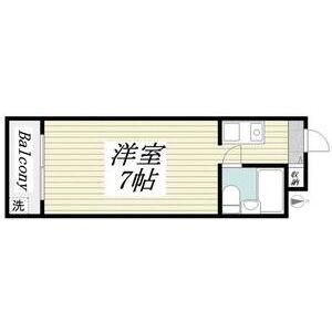 ワンルーム 間取り図