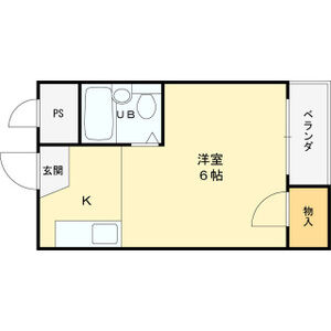 ワンルーム 間取り図