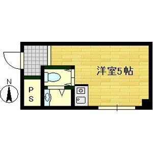 ワンルーム 間取り図