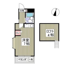 ワンルーム 間取り図