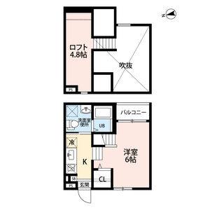ワンルーム 間取り図