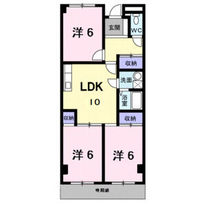 3LDK 間取り図
