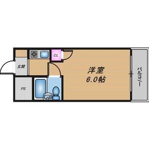 ワンルーム 間取り図
