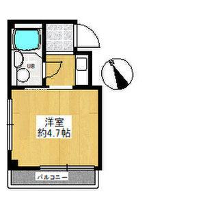 ワンルーム 間取り図