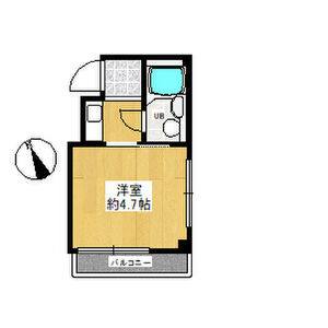 ワンルーム 間取り図