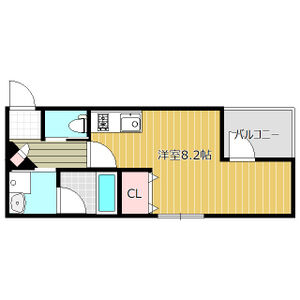 ワンルーム 間取り図
