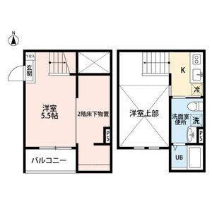 ワンルーム 間取り図