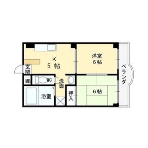 2K 間取り図