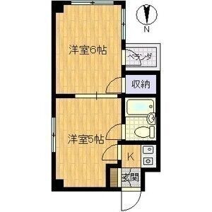 2K 間取り図