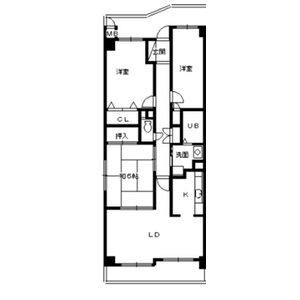 3LDK 間取り図