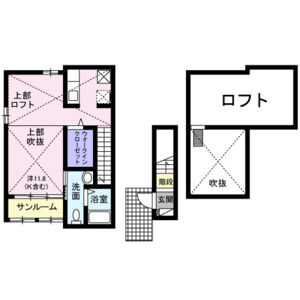 ワンルーム 間取り図