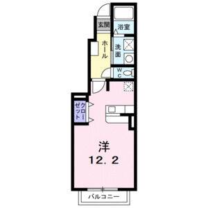 ワンルーム 間取り図